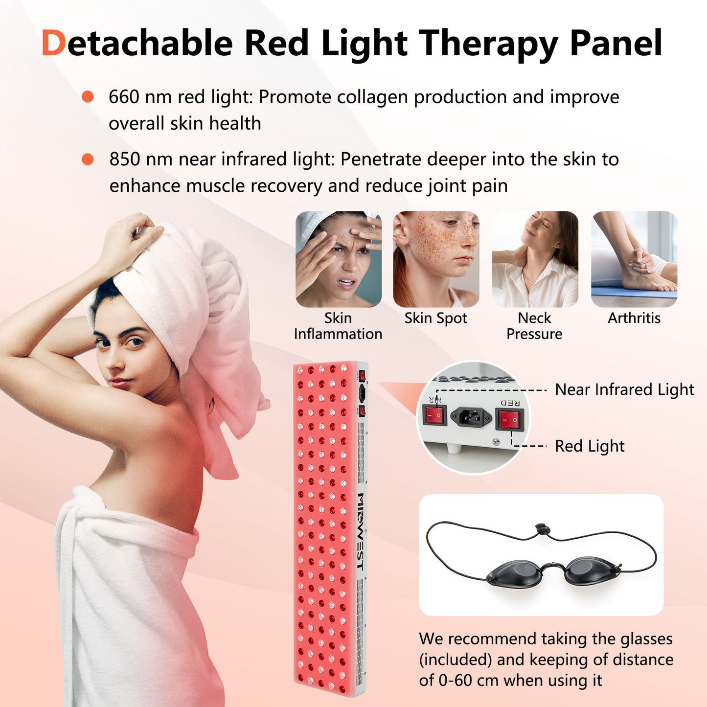 2 People Far Infrared Wooden Sauna Room with Free Red Light for Home