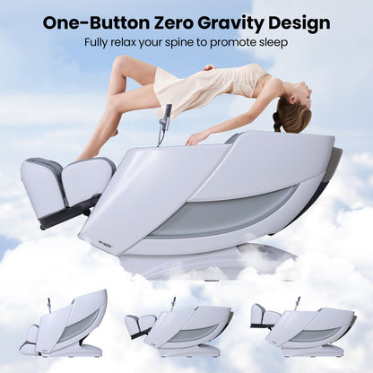 Enjoyment 42 - Full Body Zero Gravity Massage Recliner with Airbags and Foot Rollers