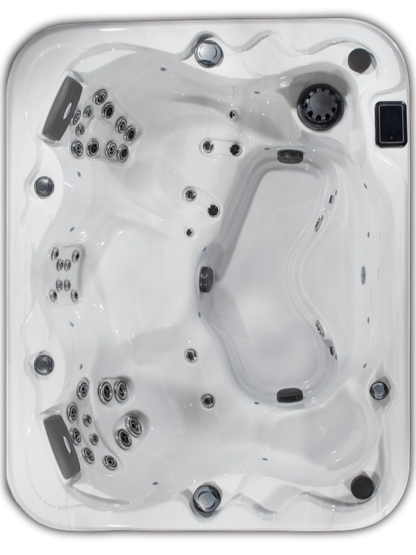 Outdoor Hot Tub Spa Designed for Home Relaxation, 5x7 Feet, 4 Person Capacity, Premium Hydrotherapy