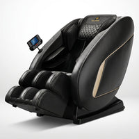 Massage Chair Neck Massager with Zero Gravity Heating Bluetooth Functions (Black) — Studio Shot
