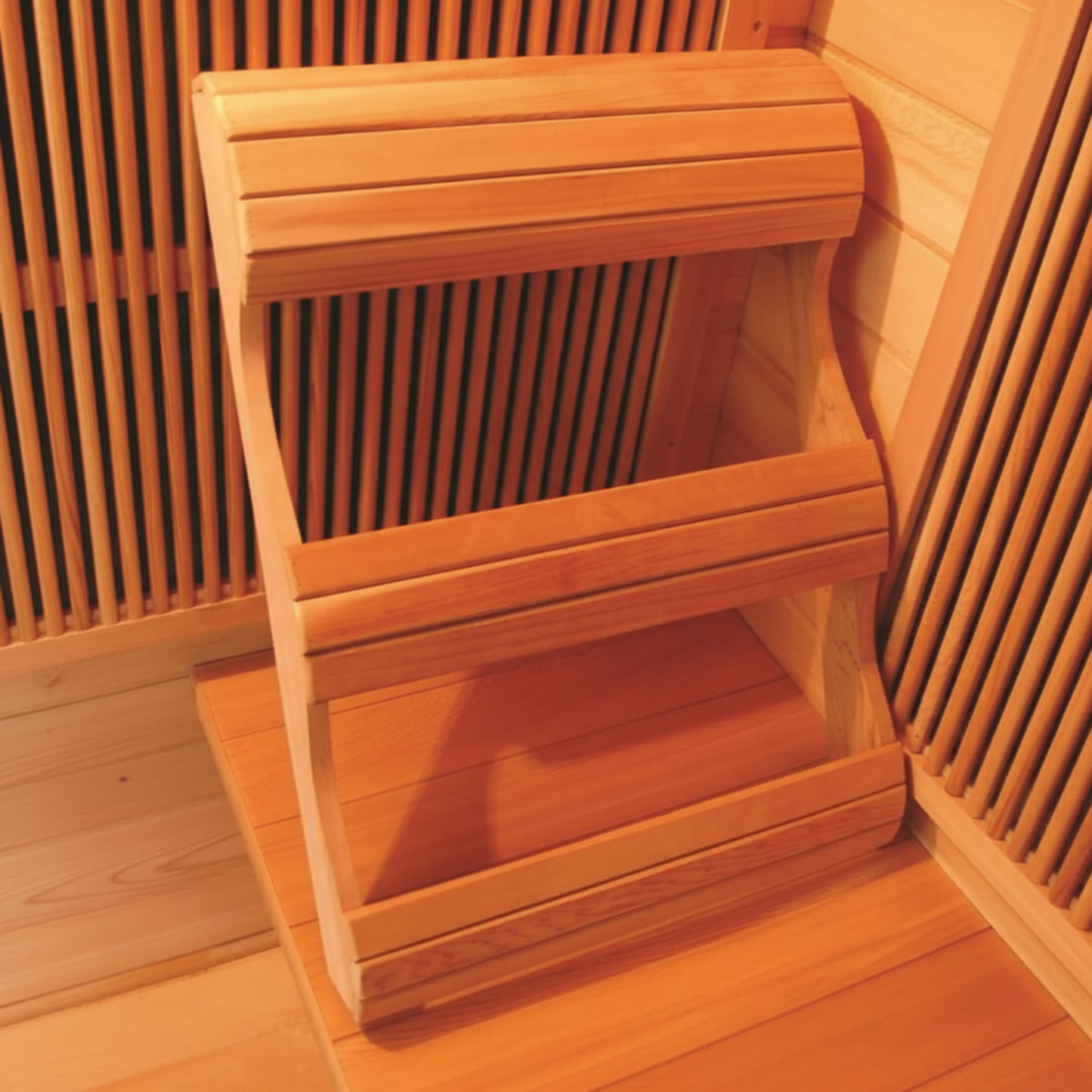 Sunray Sierra 2-Person Infrared Cedar Sauna with Carbon Heaters